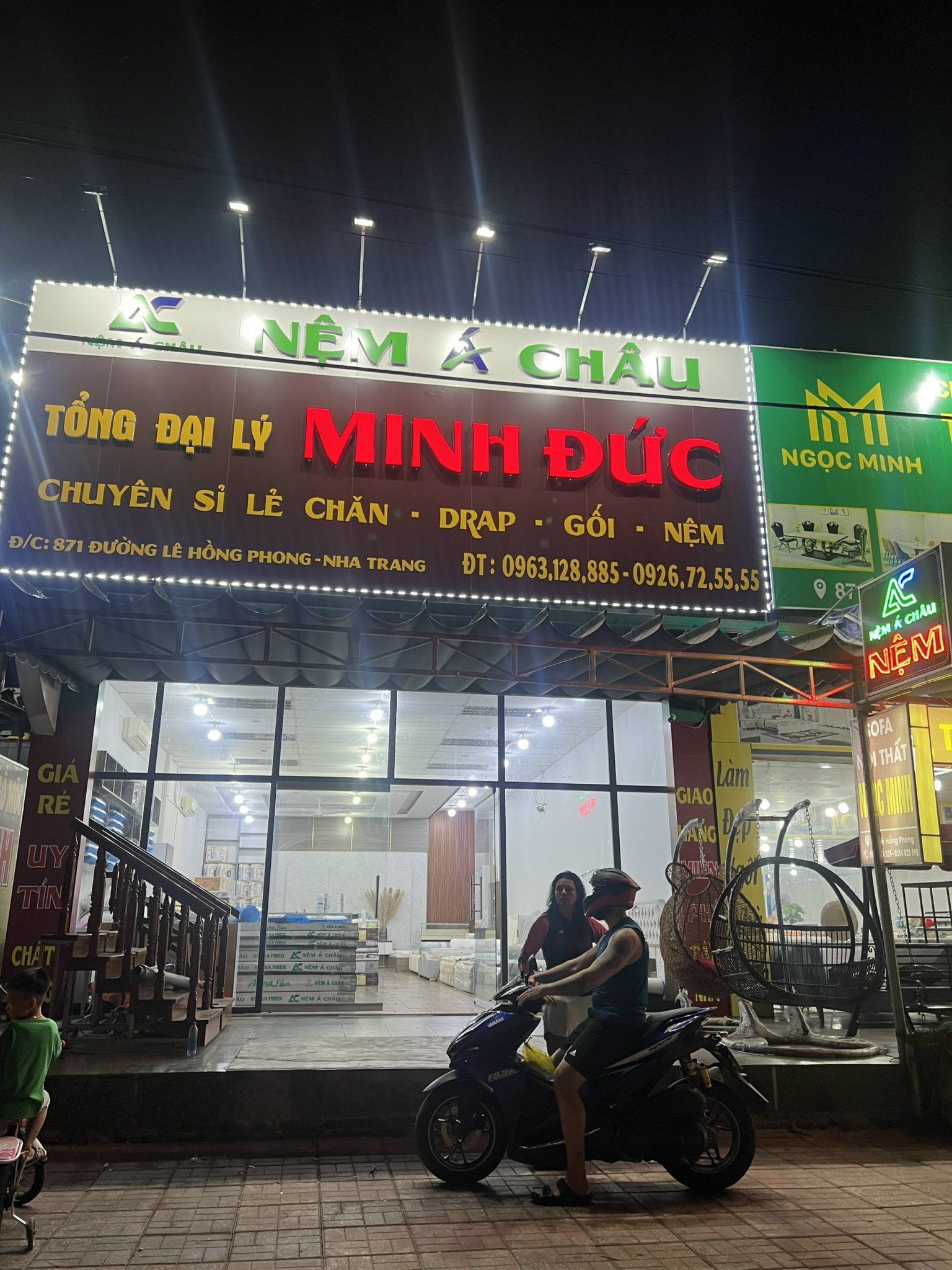 Đại lý Nệm Á Châu tiêu biểu