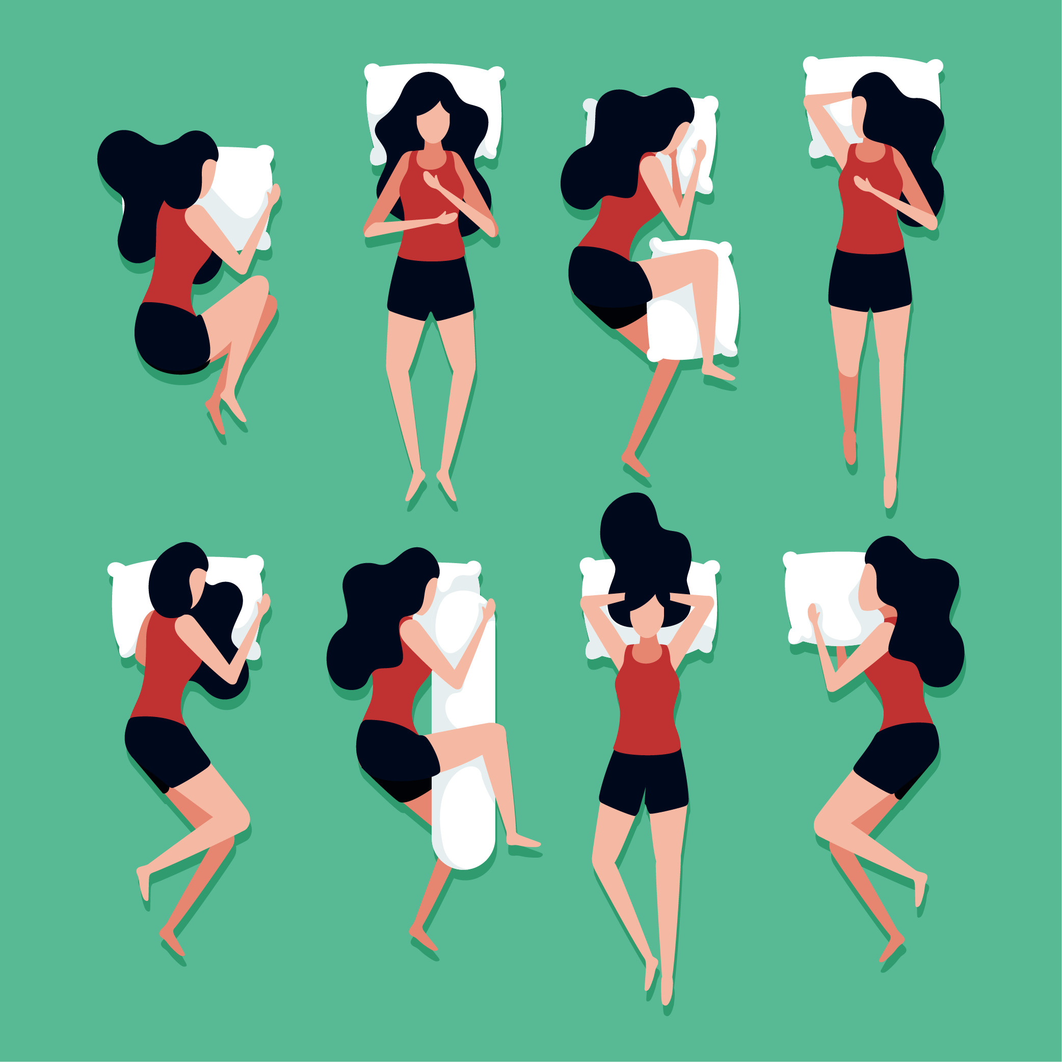 Tin tức Nệm Á Châu - TƯ THẾ NGỦ NÀO TỐT CHO TIM MẠCH?