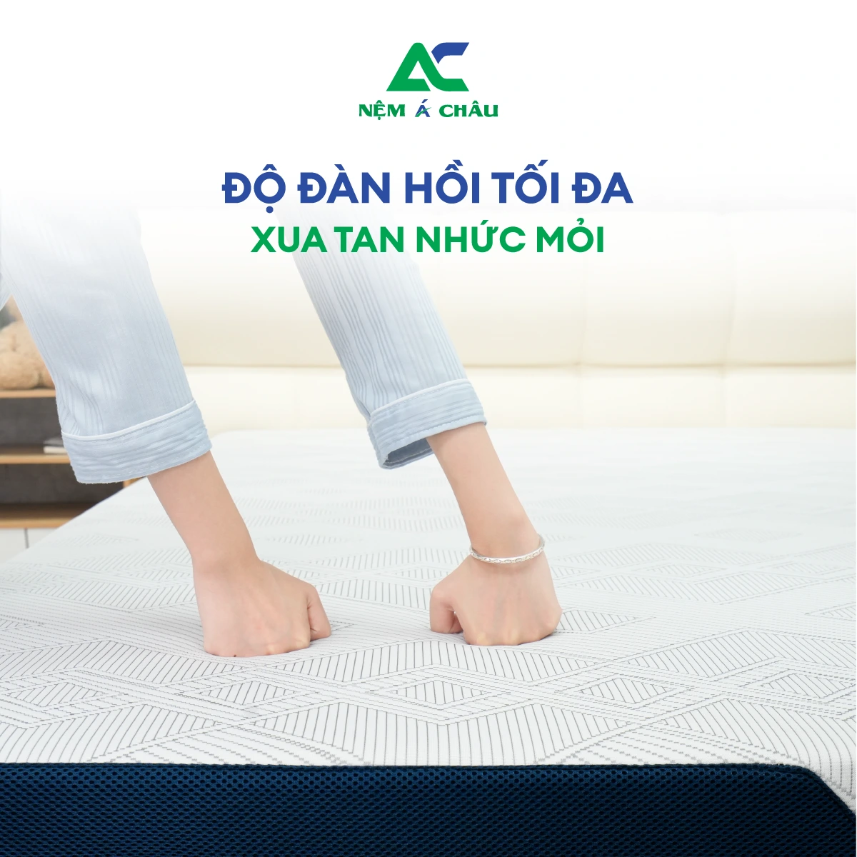 Chi tiết sản phẩm - Nệm Á Châu Luxury NEW 0