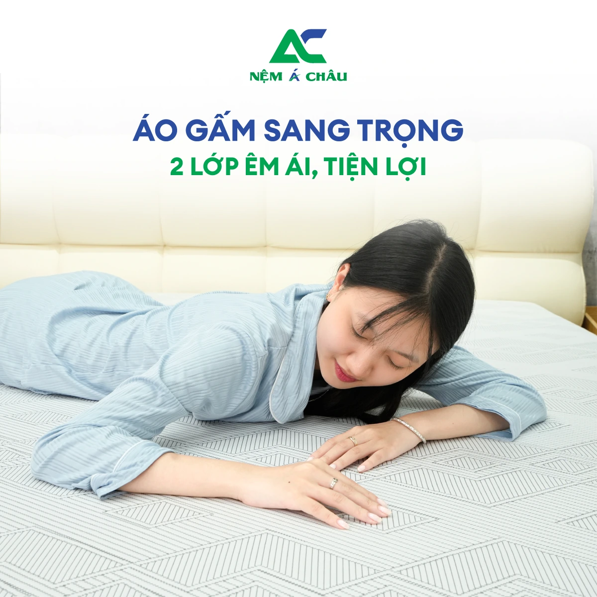 Chi tiết sản phẩm - Nệm Á Châu Luxury NEW 2