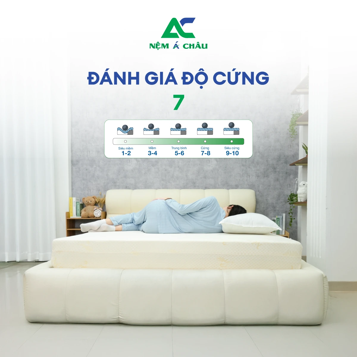 Chi tiết sản phẩm - Nệm Á Châu Gold 5