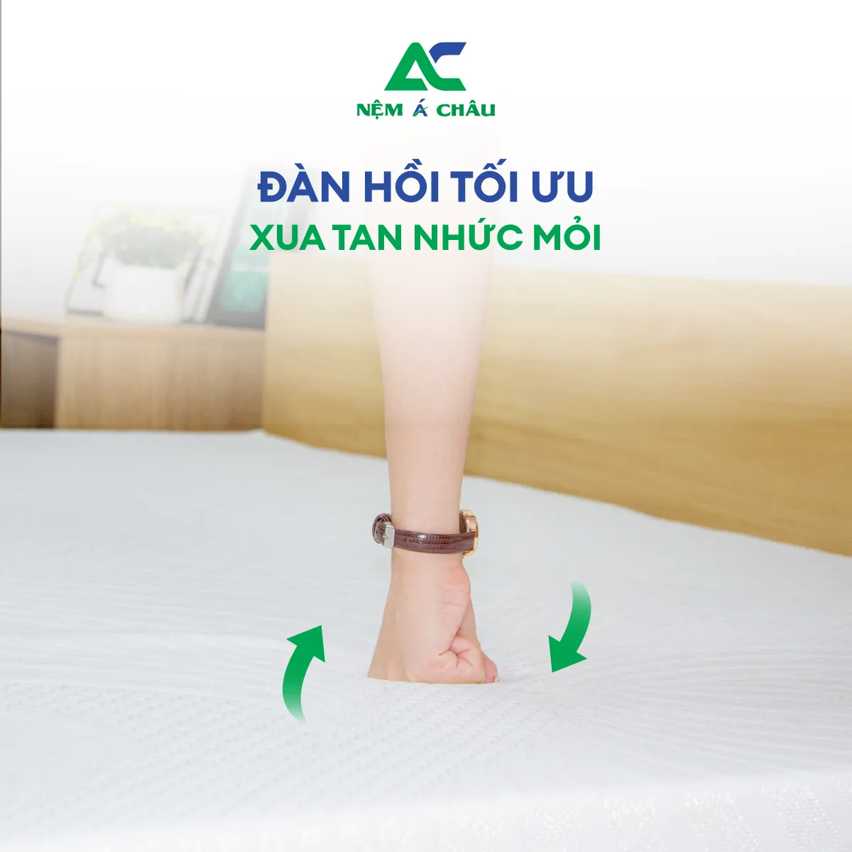 Chi tiết sản phẩm - Nệm Á Châu Avera Fiber 0