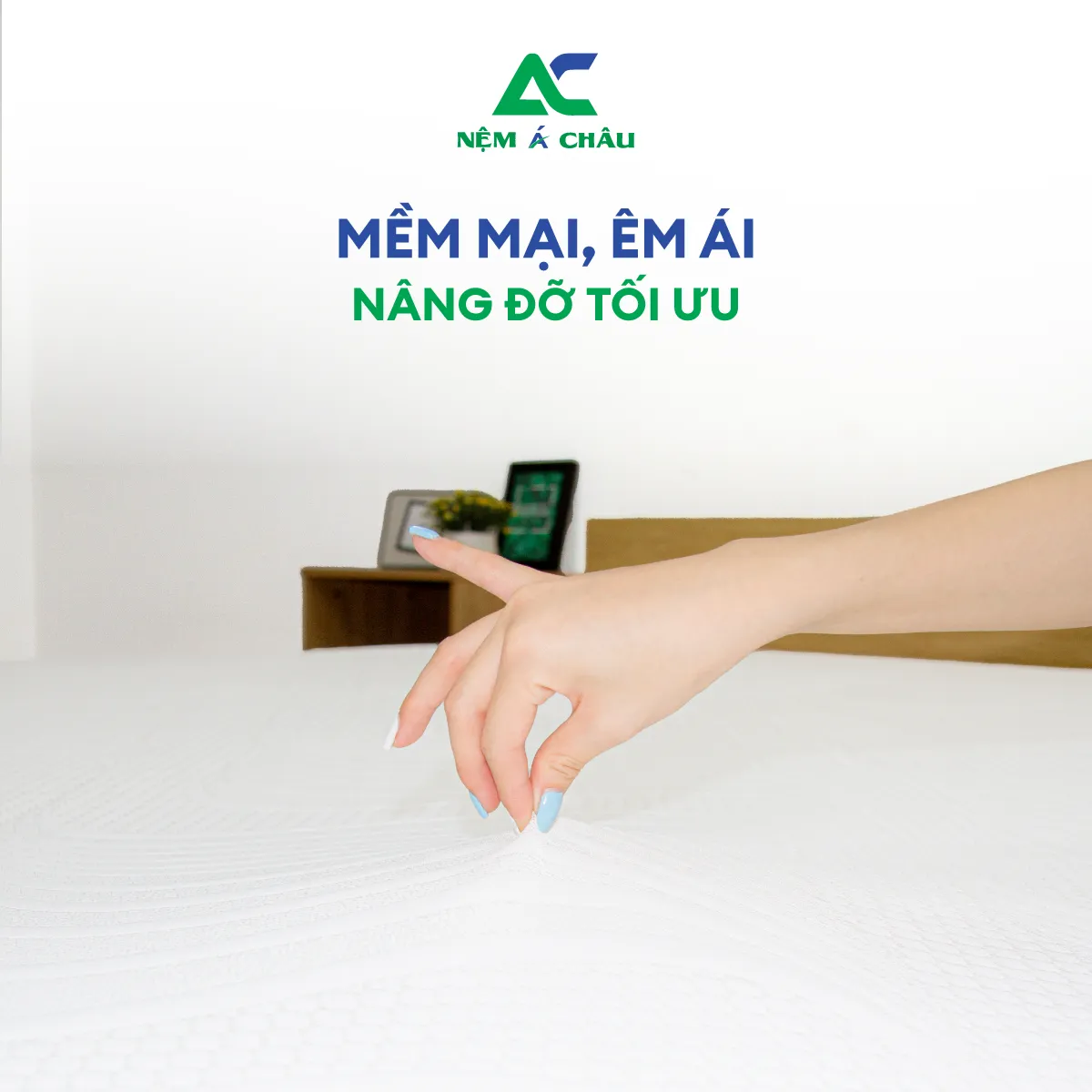 Chi tiết sản phẩm - Nệm Á Châu Avera Fiber 1