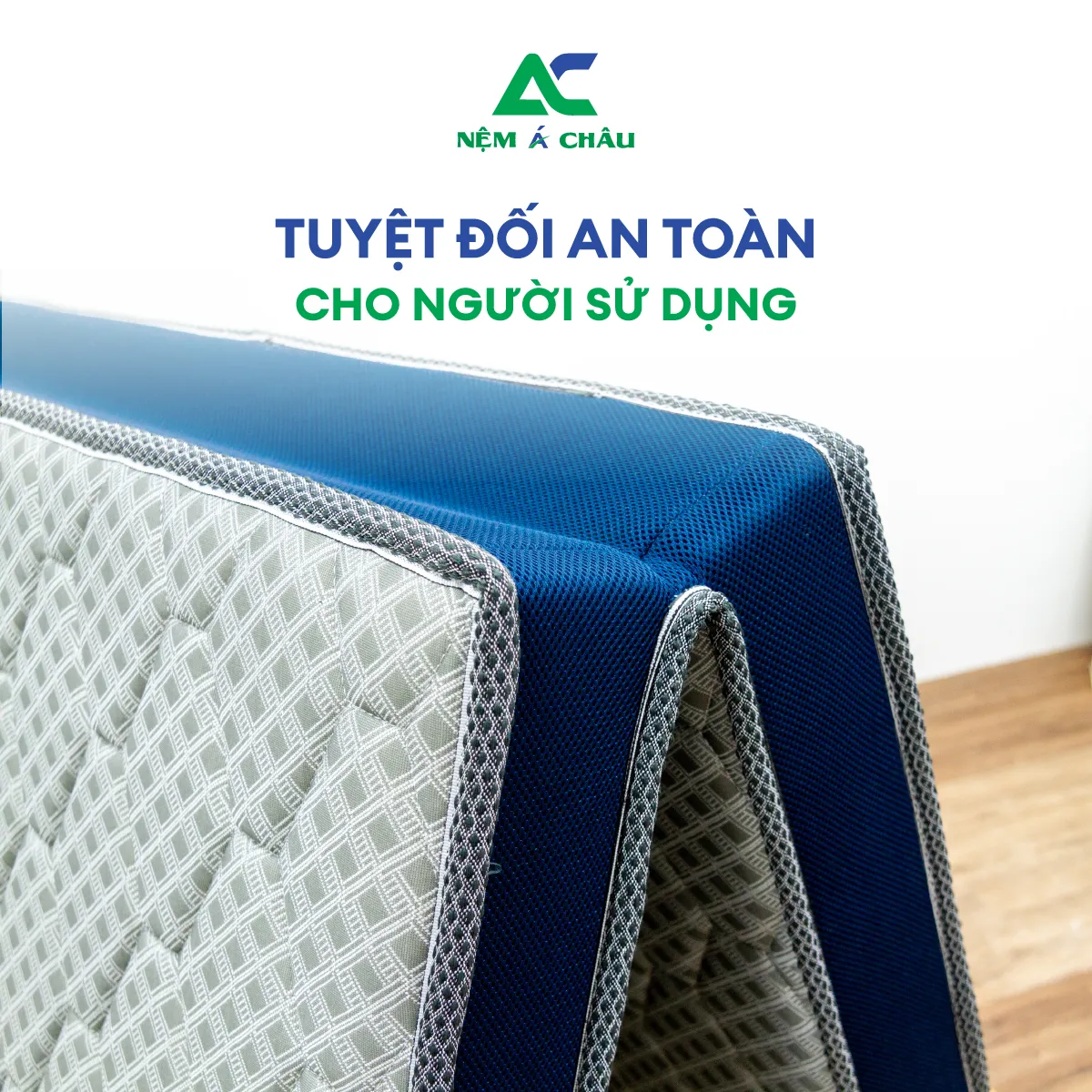 Chi tiết sản phẩm - Nệm Á Châu Bông Ép Ruby 1