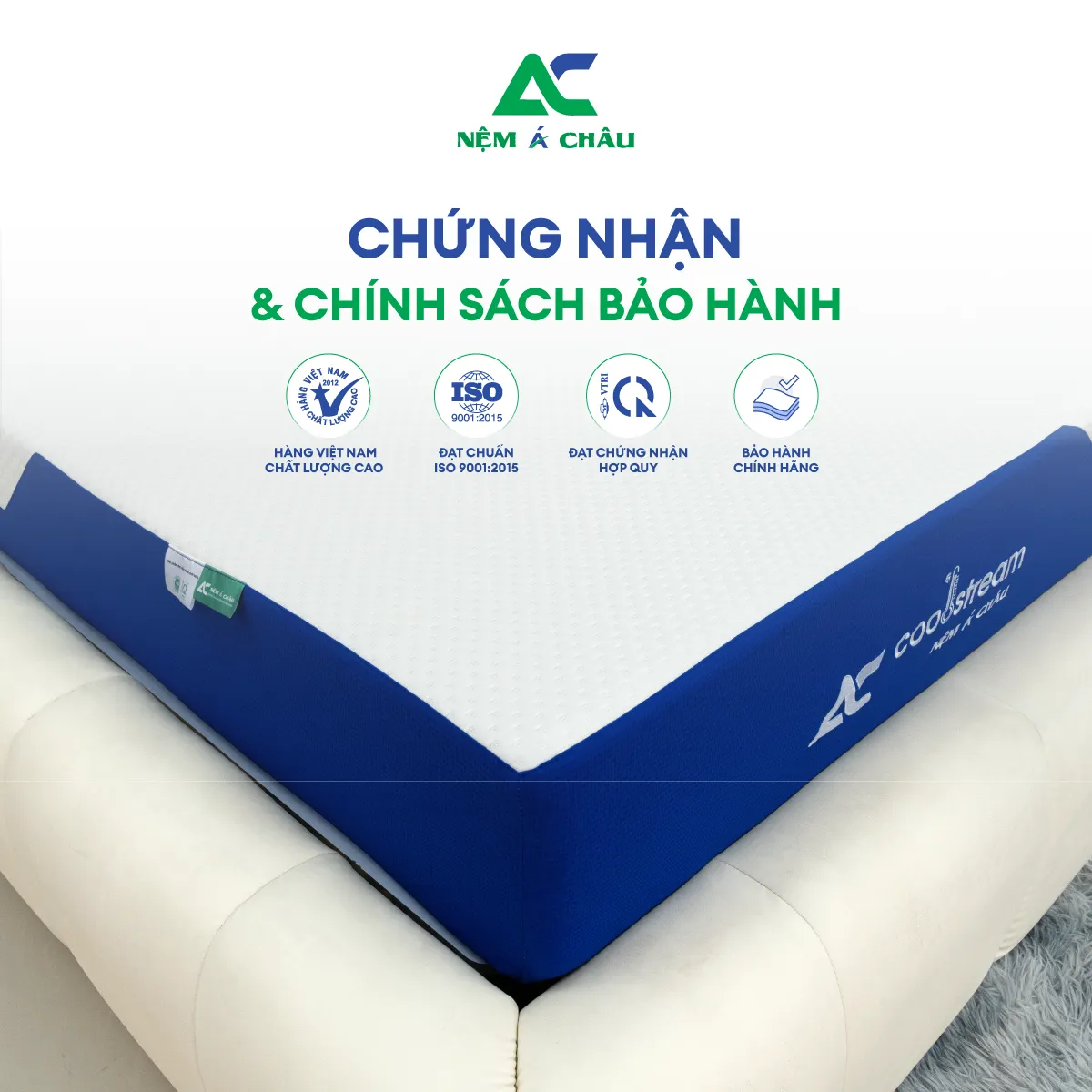Chi tiết sản phẩm - Nệm Á Châu Coolstream 4