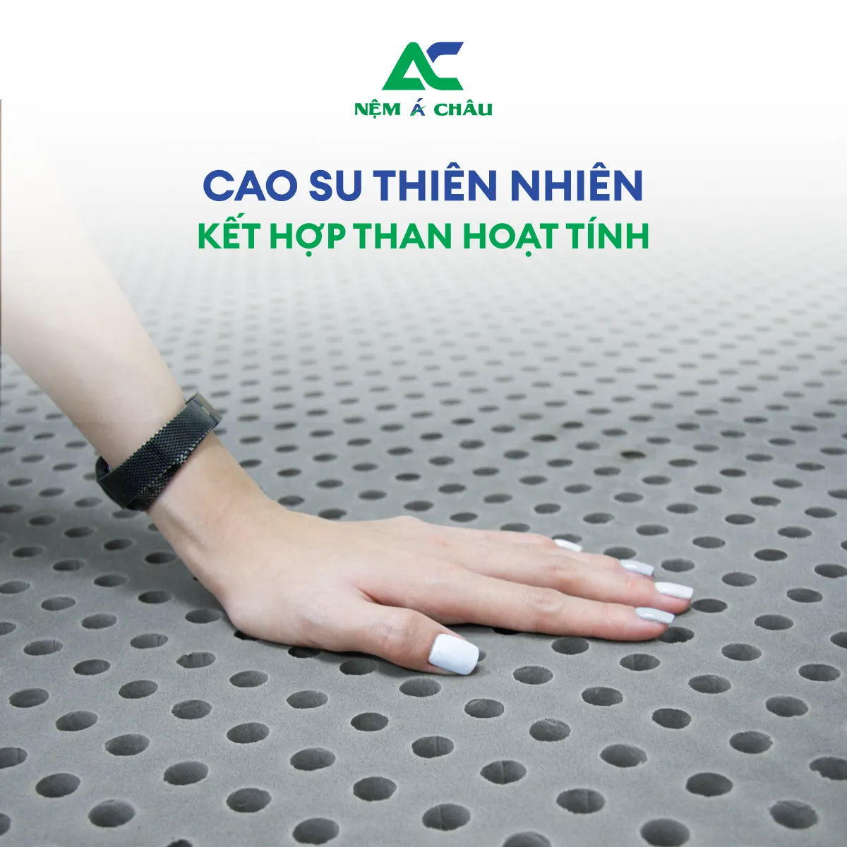 Chi tiết sản phẩm - Nệm Á Châu Foam Latex - Cao Su Thiên Nhiên 0