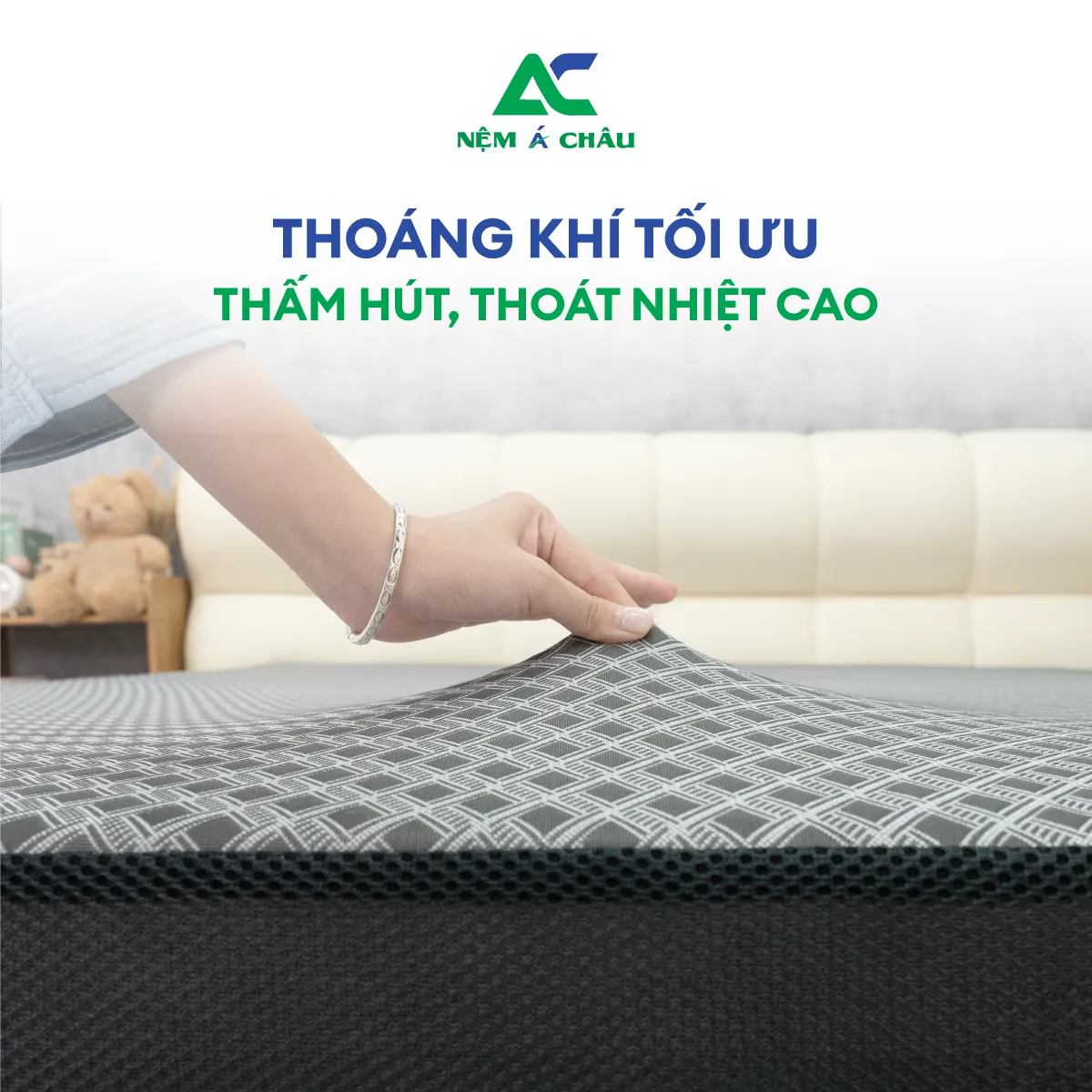 Chi tiết sản phẩm - Nệm Á Châu Galaxy Plus+ 2