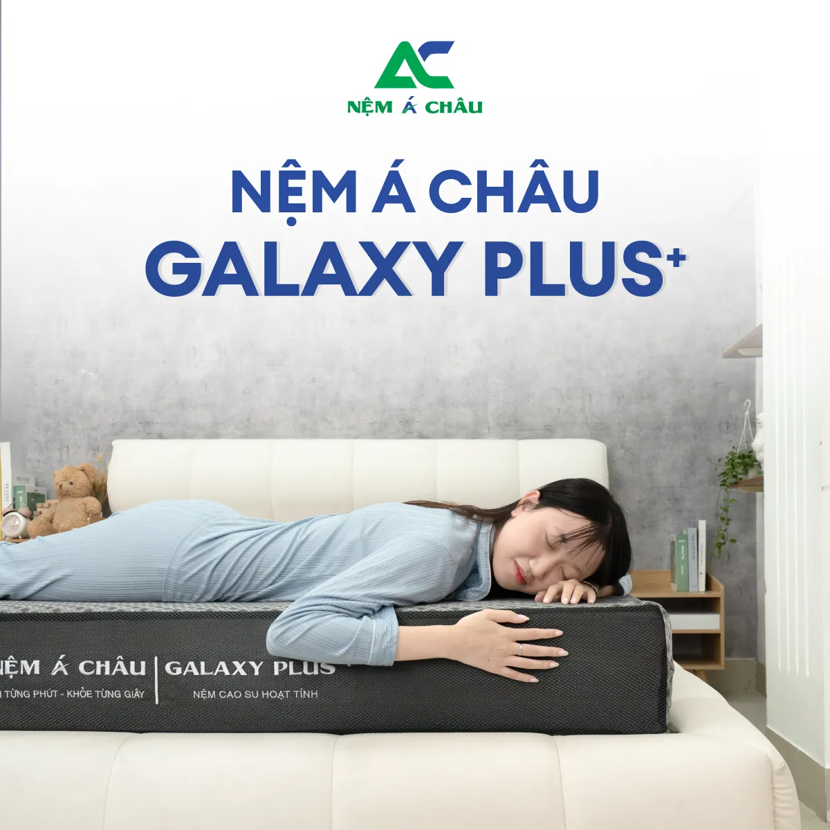 Chi tiết sản phẩm - Nệm Á Châu Galaxy Plus+ 7