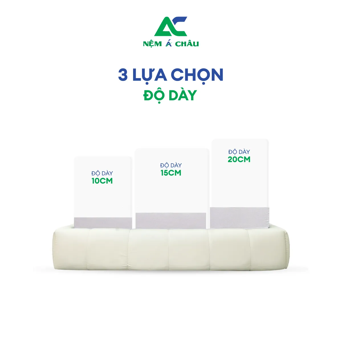 Chi tiết sản phẩm - Nệm Foam Hoạt Tính Pro Á Châu 5