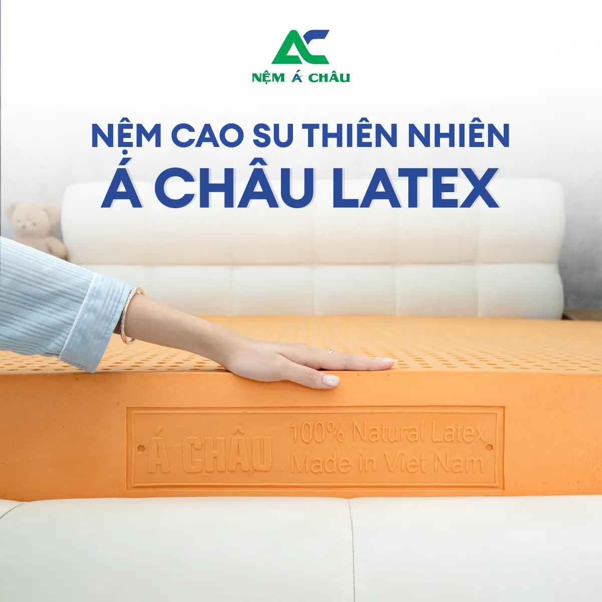 Chi tiết sản phẩm - Nệm Cao Su Thiên Nhiên Á Châu Latex 9