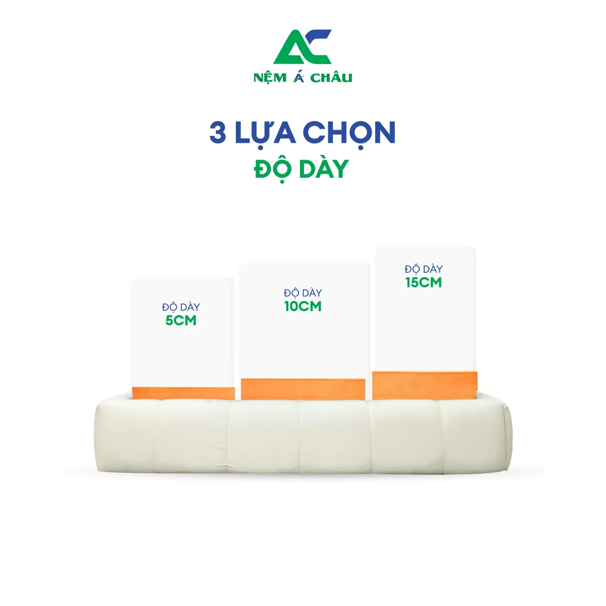 Chi tiết sản phẩm - Nệm Cao Su Thiên Nhiên Á Châu Latex 5