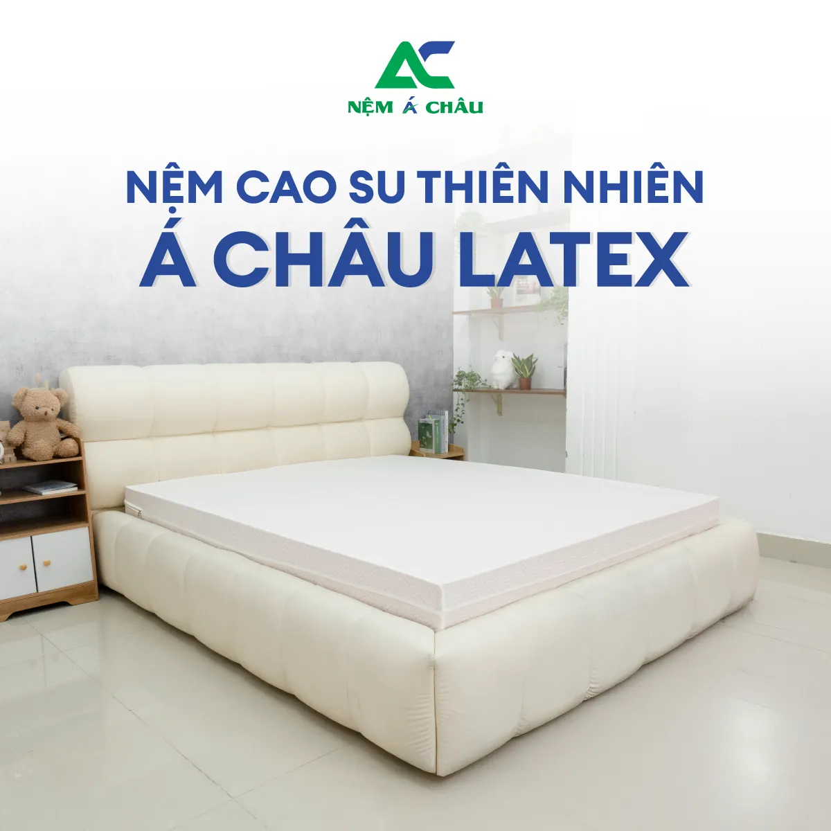Chi tiết sản phẩm - Nệm Cao Su Thiên Nhiên Á Châu Latex 6