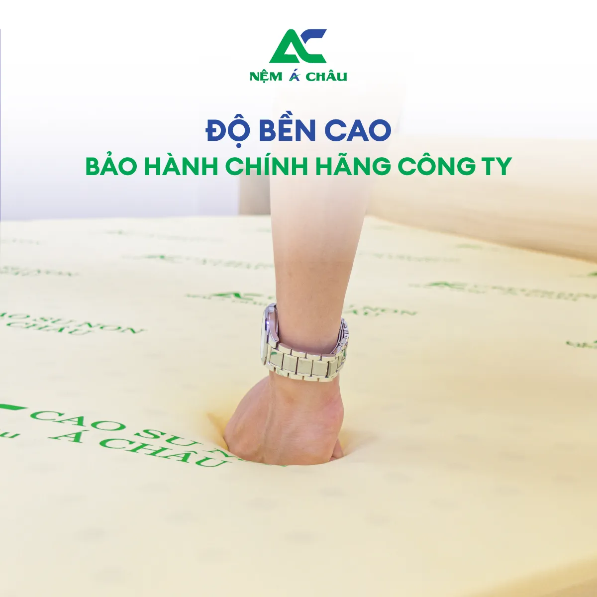 Chi tiết sản phẩm - Nệm Cao Su Non Á Châu 2