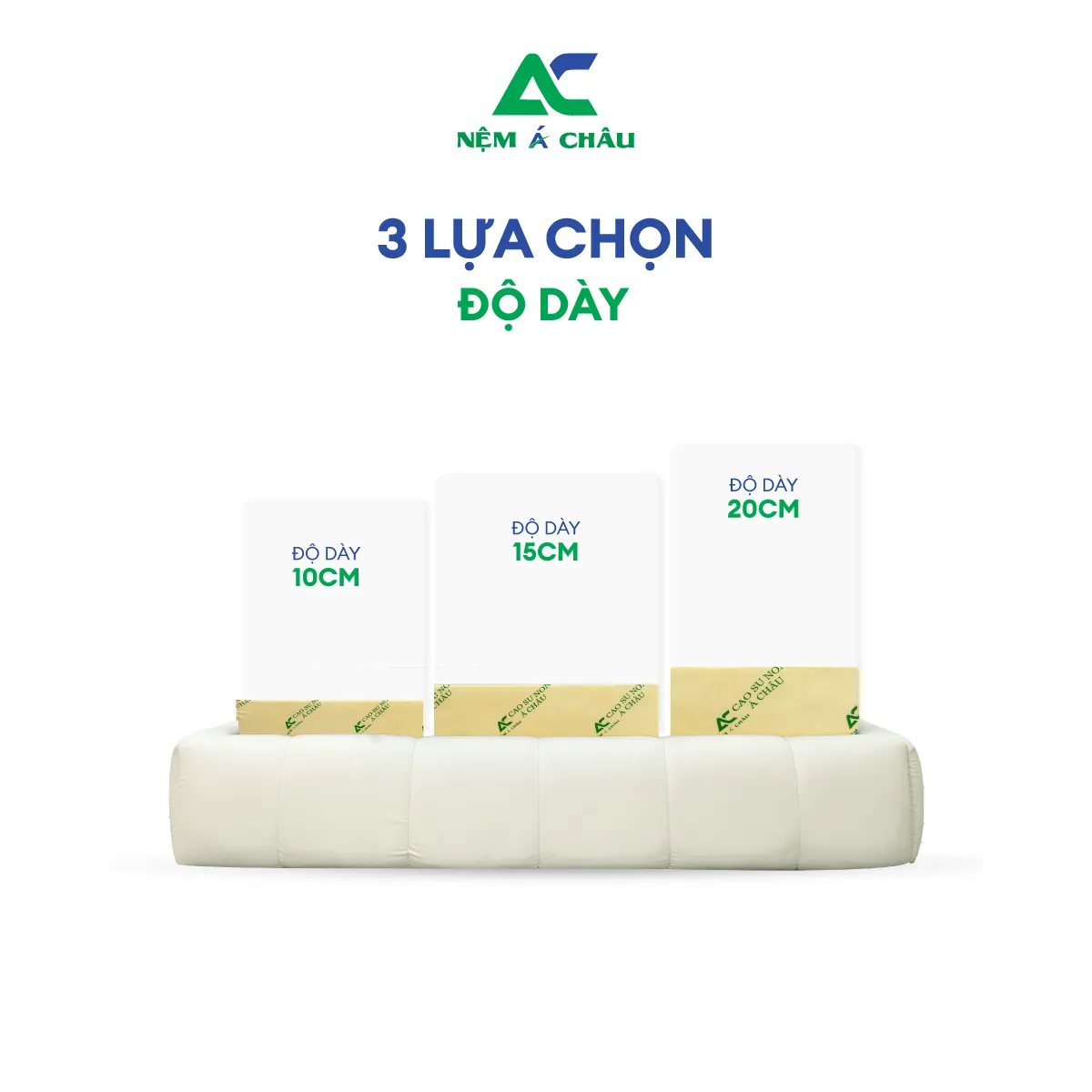 Chi tiết sản phẩm - Nệm Cao Su Non Á Châu 6