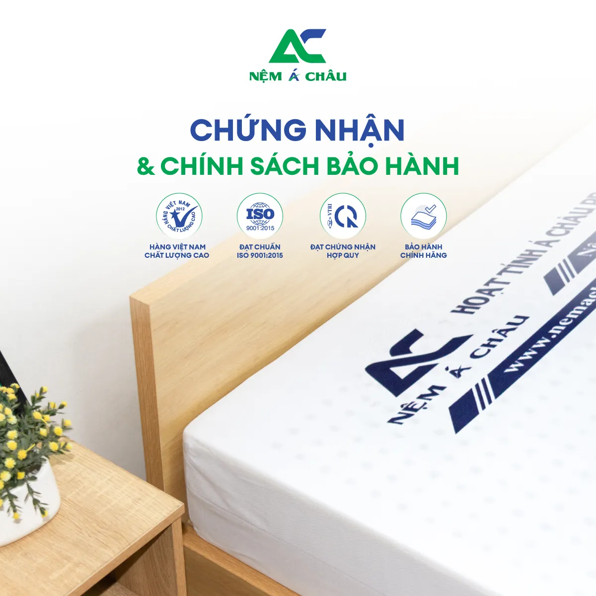 Chi tiết sản phẩm - Nệm Foam Hoạt Tính Á Châu 4