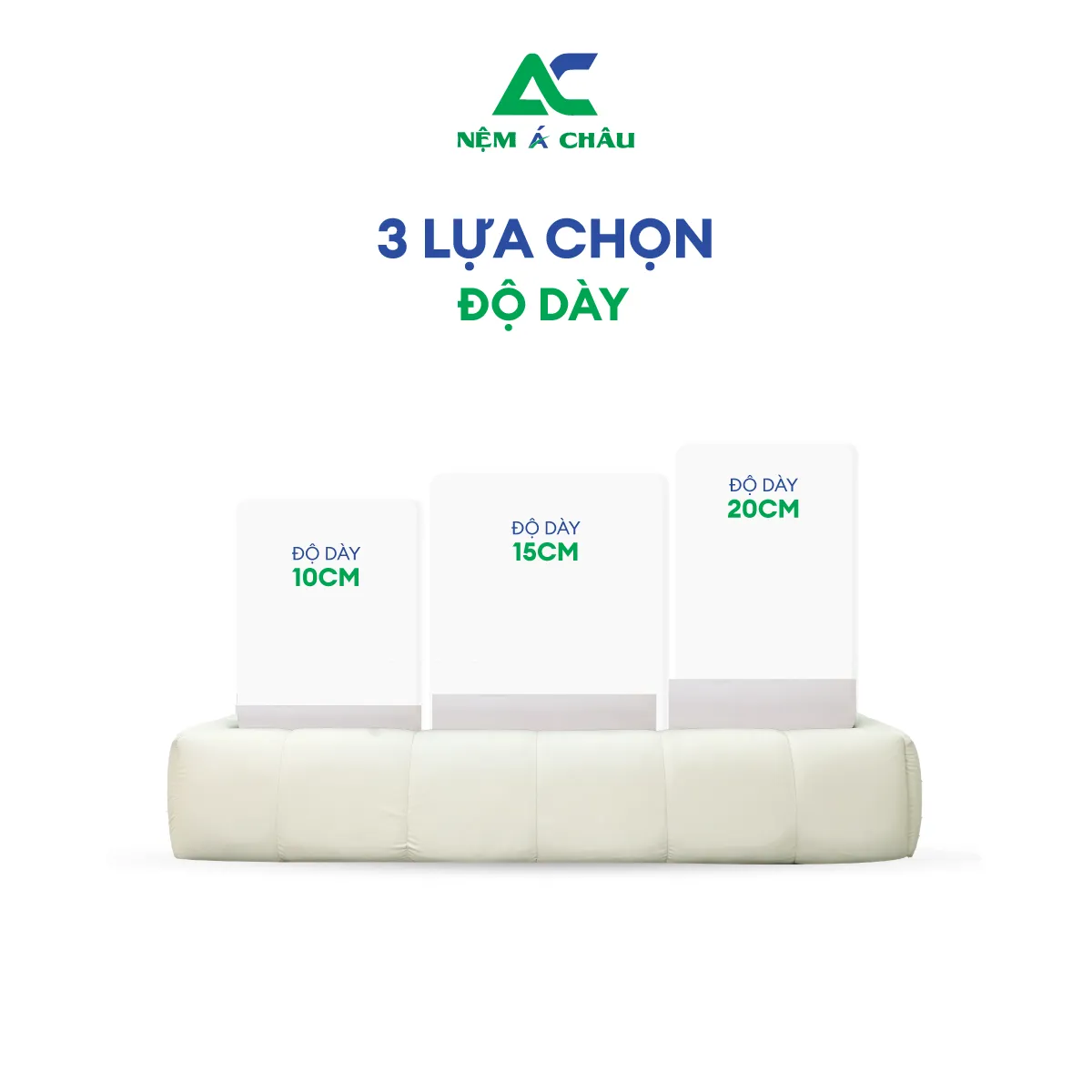 Chi tiết sản phẩm - Nệm Foam Hoạt Tính Á Châu 5