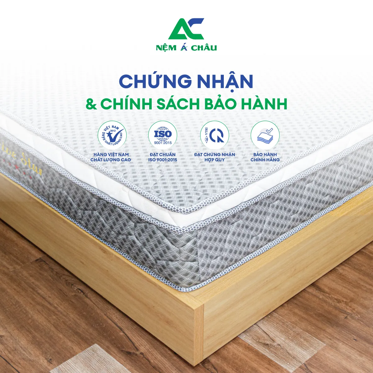 Chi tiết sản phẩm - Nệm Á Châu Five Star 4
