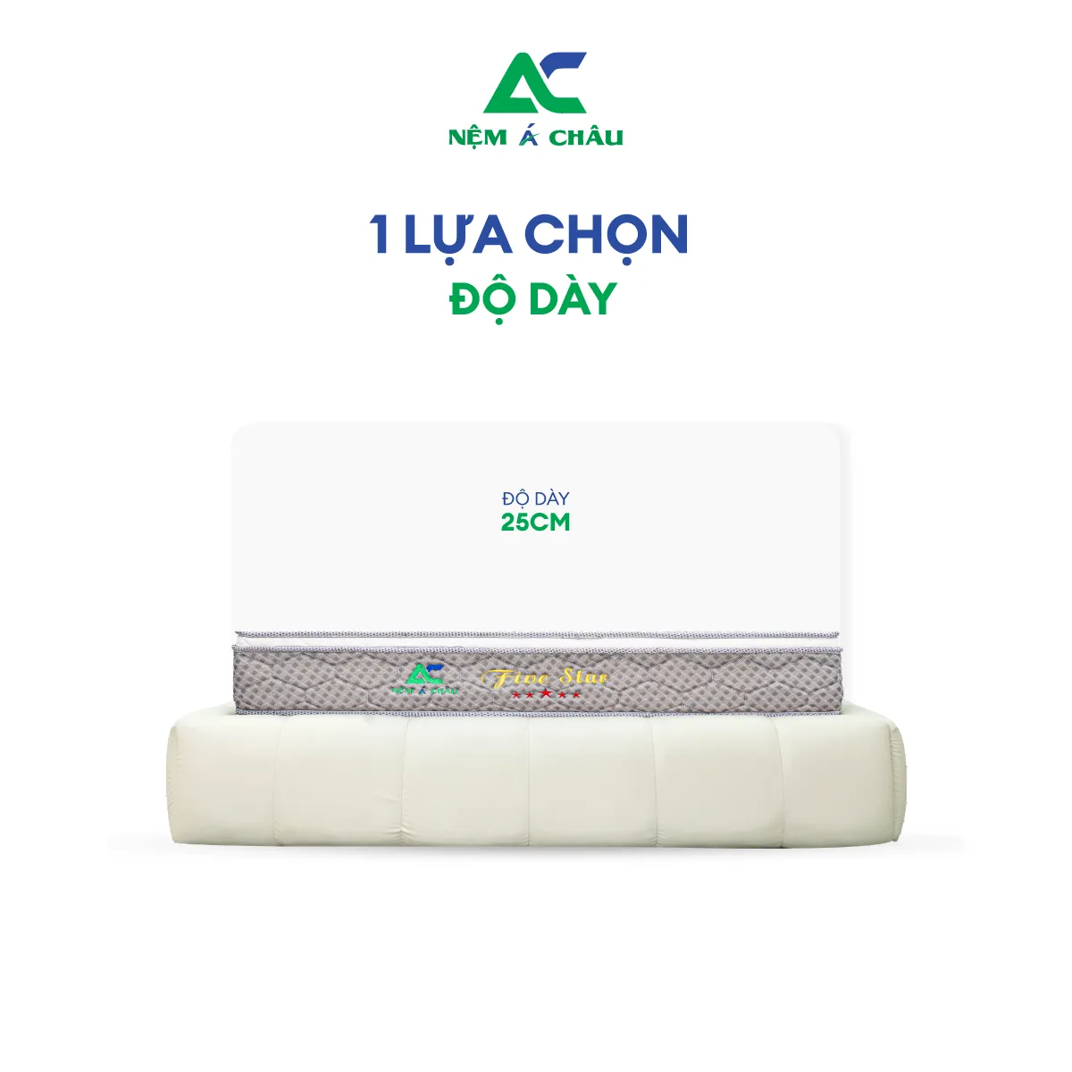 Chi tiết sản phẩm - Nệm Á Châu Five Star 5