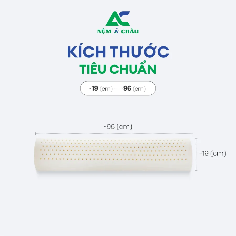 Chi tiết sản phẩm - Gối Ôm Cao Su Thiên Nhiên Á Châu 2