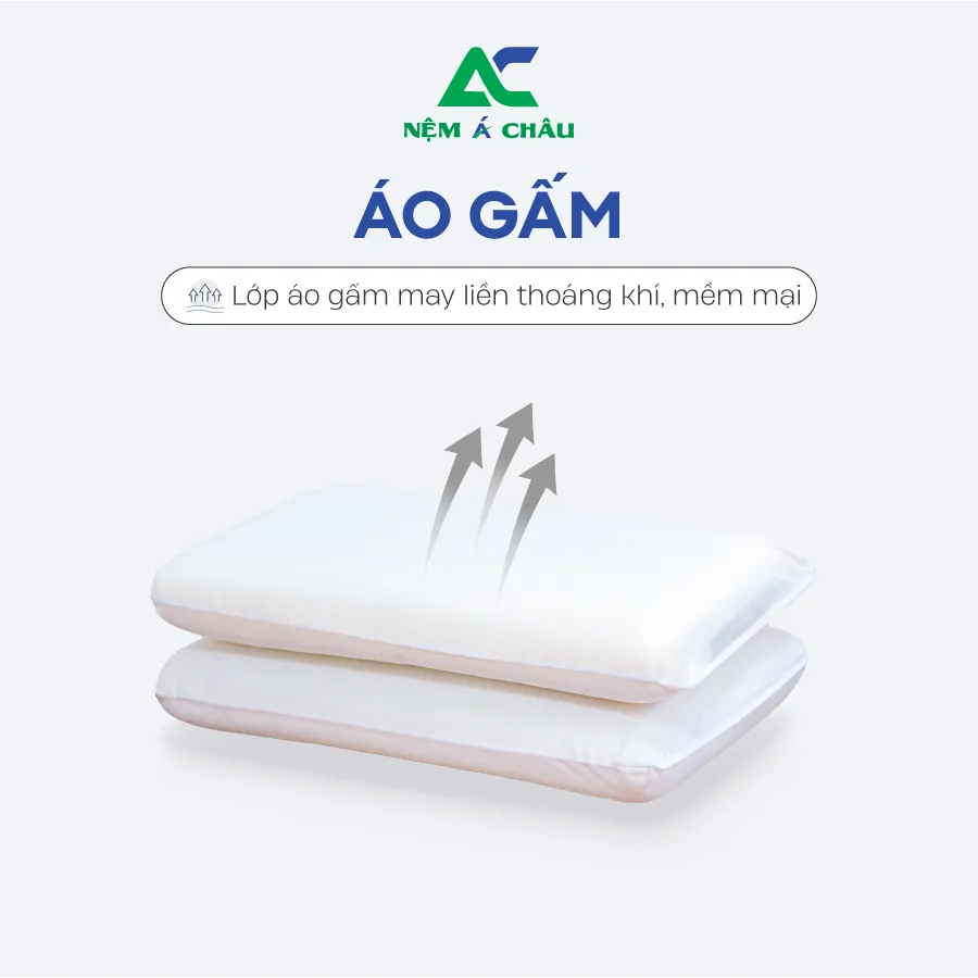 Chi tiết sản phẩm - Gối Cao Su Non Á Châu 2