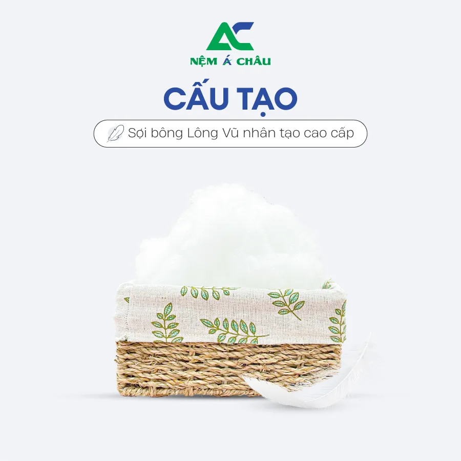 Chi tiết sản phẩm - Gối Ôm Lông Vũ Á Châu 4