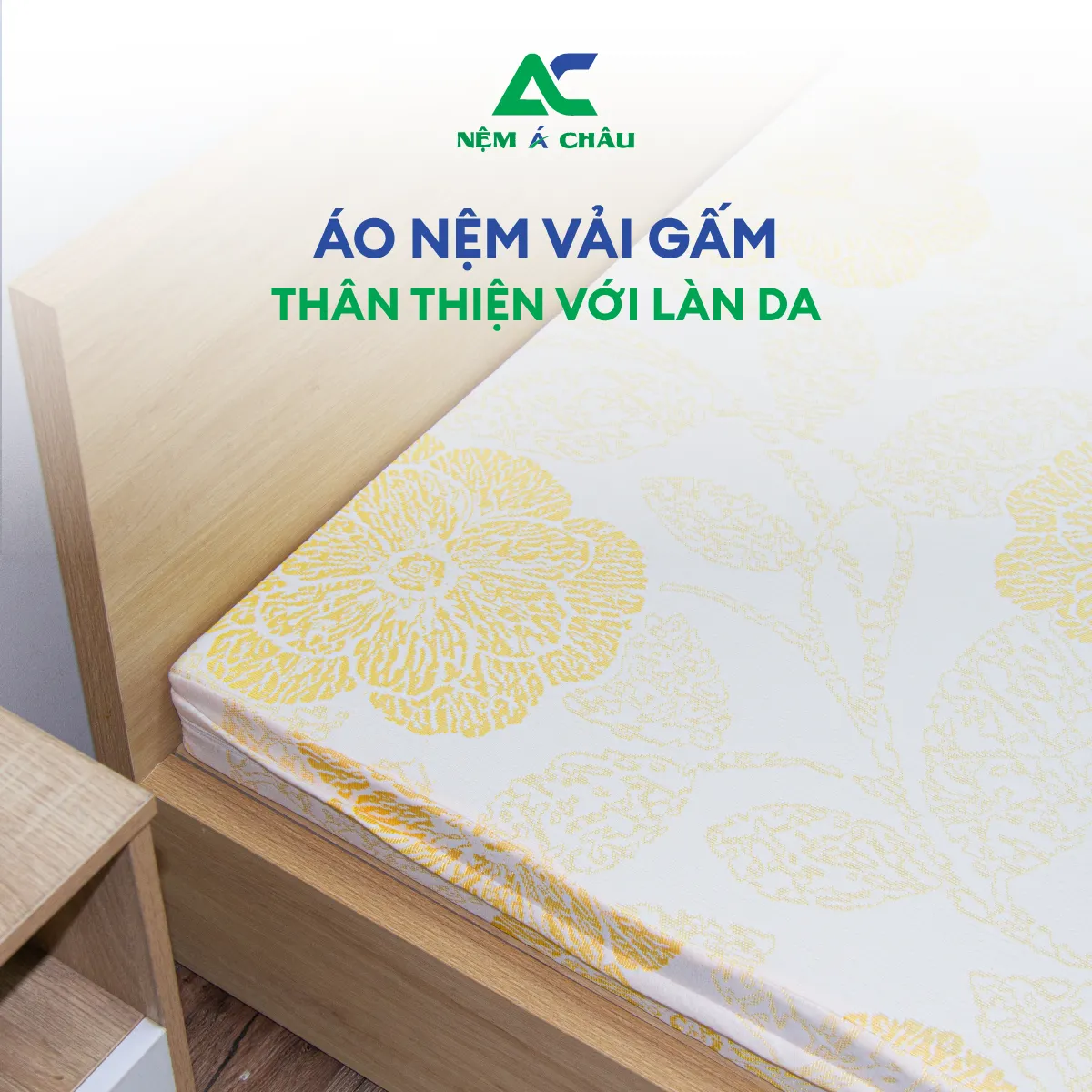 Chi tiết sản phẩm - Nệm Á Châu Bông Ép Hoạt Tính 1