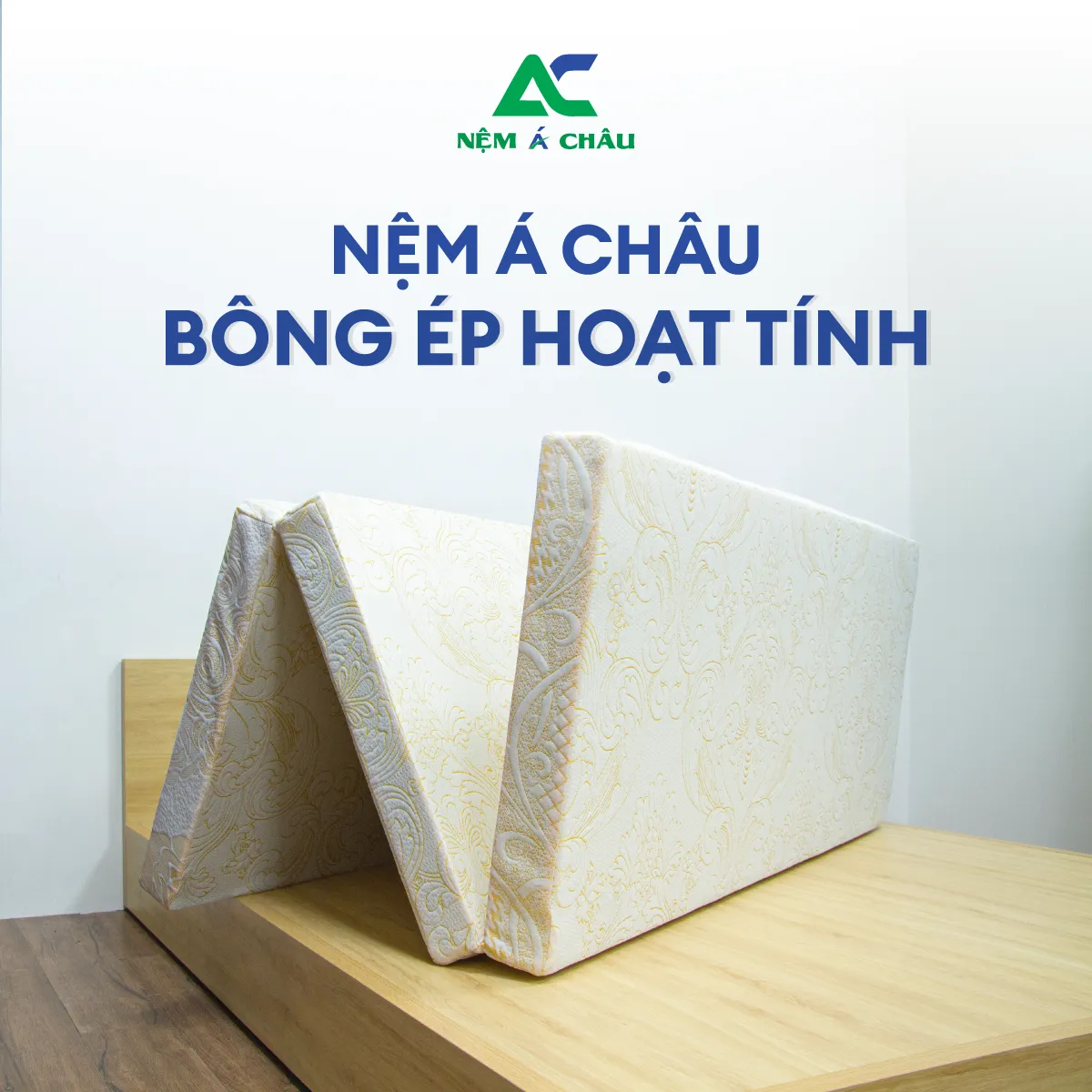 Chi tiết sản phẩm - Nệm Á Châu Bông Ép Hoạt Tính 5